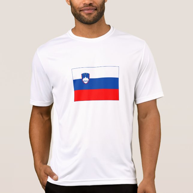 T-shirt Slovenia Flag (Devant)