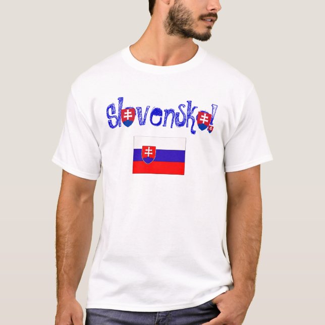 T-SHIRT SLOVENSKO ! (Devant)