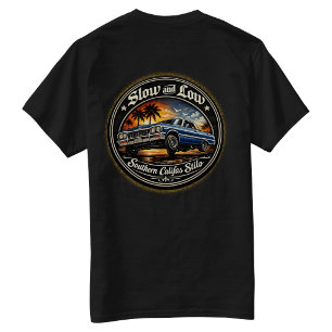T-shirt Slow and Low Califas Stilo dos au dos