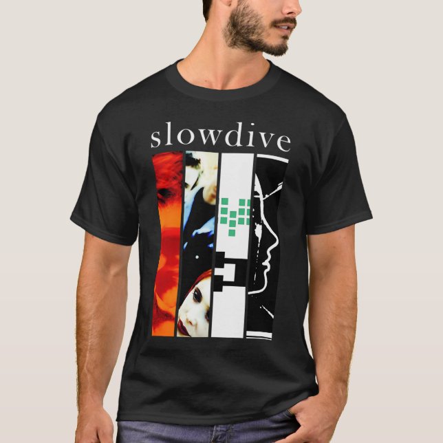 T-shirt Slowdive - Discographie (Devant)