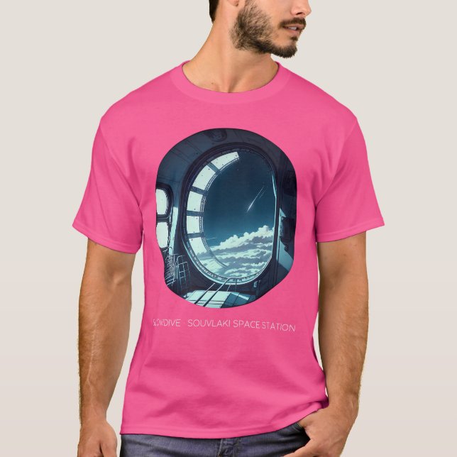 T-shirt Slowdive - Station Spatiale Souvlaki - Fa De Style (Devant)