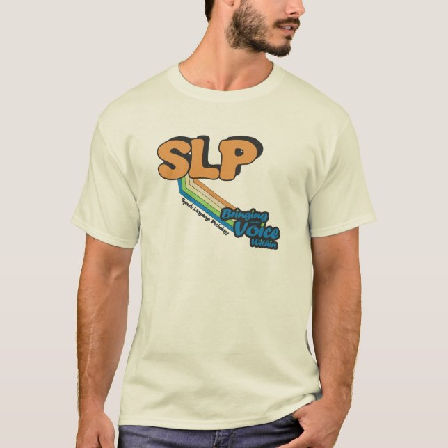 T-shirt SLP mettant en évidence la voix en dedans (Devant)