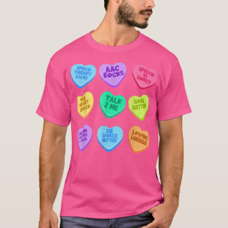 T-shirt SLP Saint Valentin Pastel Candy Heart SLPA Discour