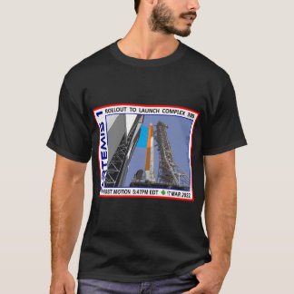 T-shirt SLS Artemis 1 Rollout Commémoratif
