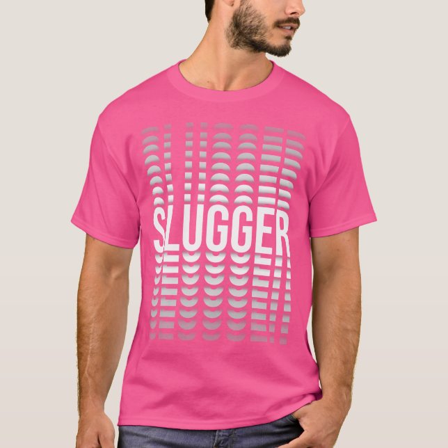 T-shirt Slugger 3D Illusion Optique Sauvage (Devant)