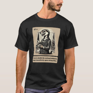 T-shirt Sly Deal : Le politicien de l'asel
