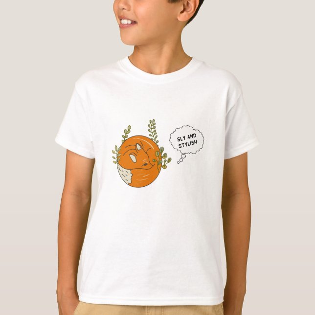 T-shirt Sly et élégant (Devant)