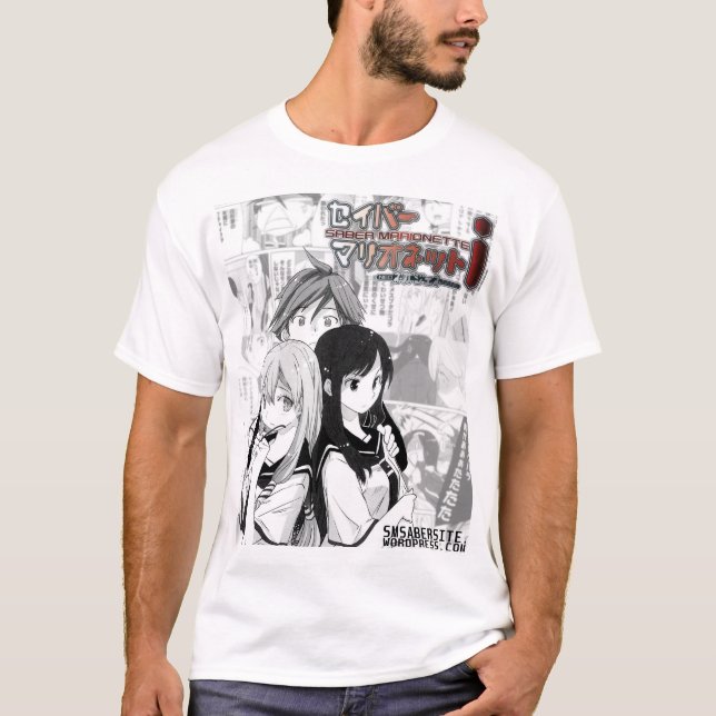 T-shirt SM girl génome novo (Devant)