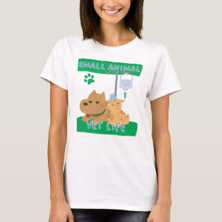 T-shirt Small Animal Vet Life – Vet Dog and Cat Design