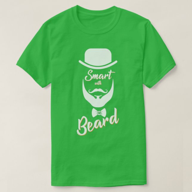 T-shirt Smart avec barbe (Design devant)