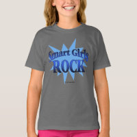 Smart girls Rock - chemise bleue