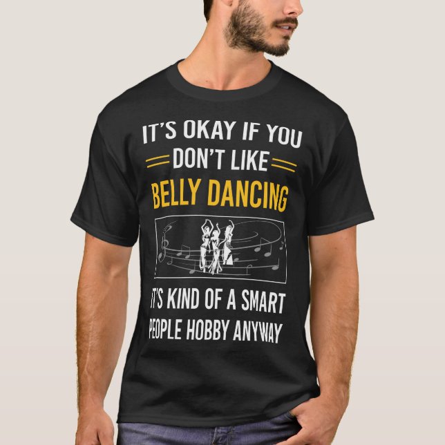 T-shirt Smart People Belly Danser Danse Bellydance Bellyd (Devant)
