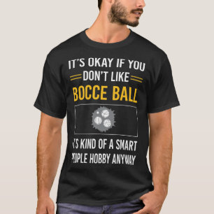 T-shirt Smart People Bocce Bocci Bocci Boccie