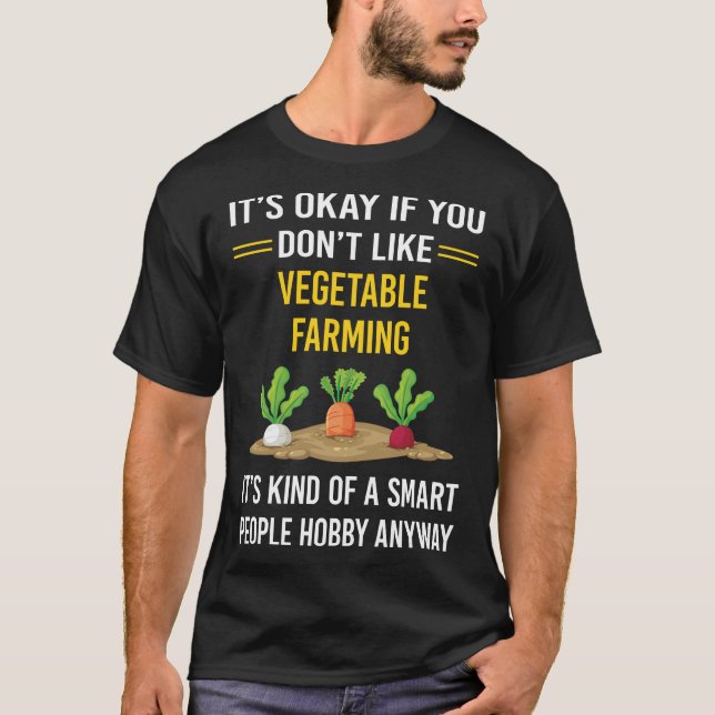 T-shirt Smart People Élevage végétal (Devant)