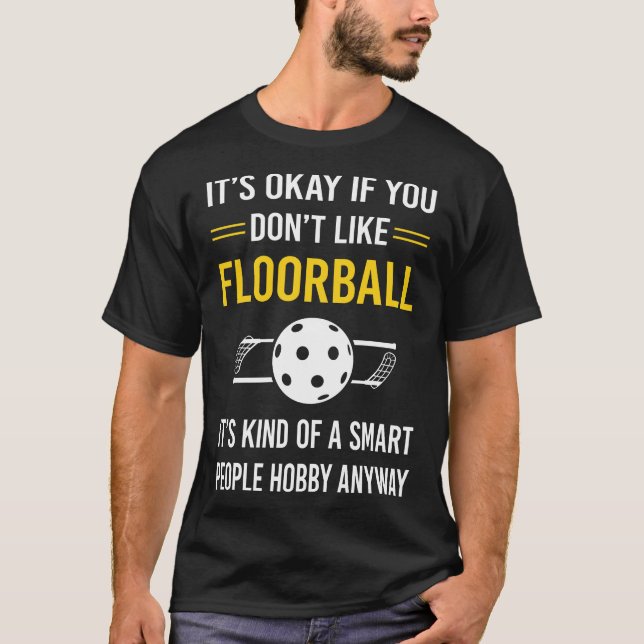 T-shirt Smart People Floorball (Devant)