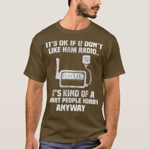 T-shirt Smart People Hobby Ham Radio Opérateurs Amateur
