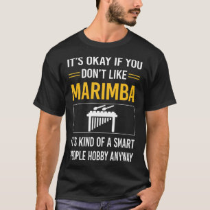 T-shirt Smart People Marimba