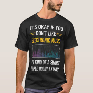T-shirt Smart People musique électronique