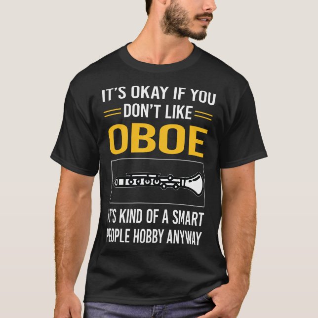 T-shirt Smart People Oboe (Devant)