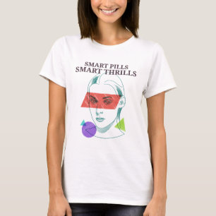 T-shirt Smart Pills Smart Thrills Compétences cognitives