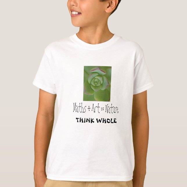 T-shirt smartur-T-shirt-Maths&ArtsisNature (Devant)
