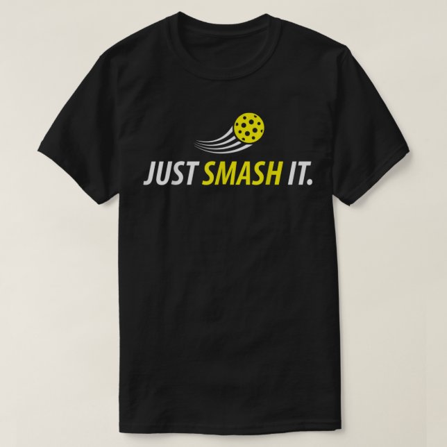 T-shirt Smash It Pickleball Lecteur Lover Drôle Cadeaux Dr (Design devant)