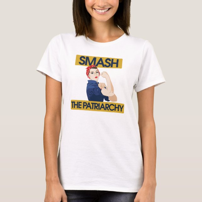 T-shirt Smash le patriarcat (Devant)
