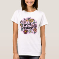 SMASH the PATRIARCHY Floral mignonne Daisy à la ma