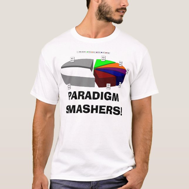 T-SHIRT SMASHERS DE PARADIGME ! (Devant)
