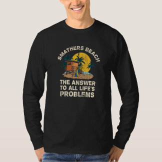 T-shirt Smathers Beach Réponse à tous les problèmes de la