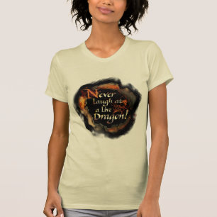 T-shirt SMAUG™ - Never Laugh Logo Graphic