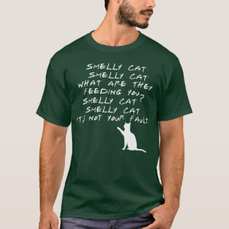 T-shirt Smelly Cat Friendsv Afficher vintage
