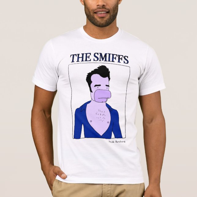 T-shirt Smiffs 2 dans le bleu (Devant)