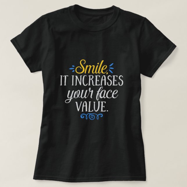 T-shirt Smile (Design devant)