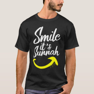 T-shirt Smile C'est Sunnah Musulman Islam Quran Mosquée Ra