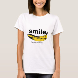 T-shirt SMILE est bon pour la santé débardeur des femmes