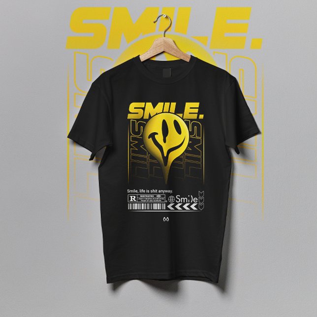 T-shirt Smile happy emoji strewear (Créateur téléchargé)