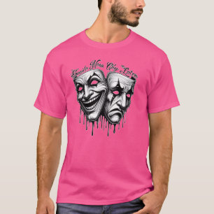 T-shirt SMILE MAINTENANT PLEURER PLUS TARD Payaso Chicano