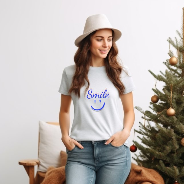 T-shirt Smile - Répandre la Positivité et le Bonheur (Créateur téléchargé)