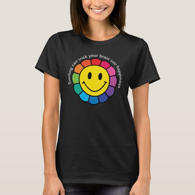 T-shirt Smile Smile Blooming (Devant)