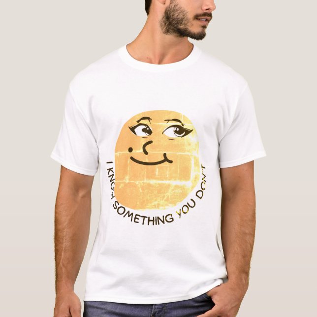T-shirt Smile Sneaky - Pas Ce Que Vous Pensez (Devant)