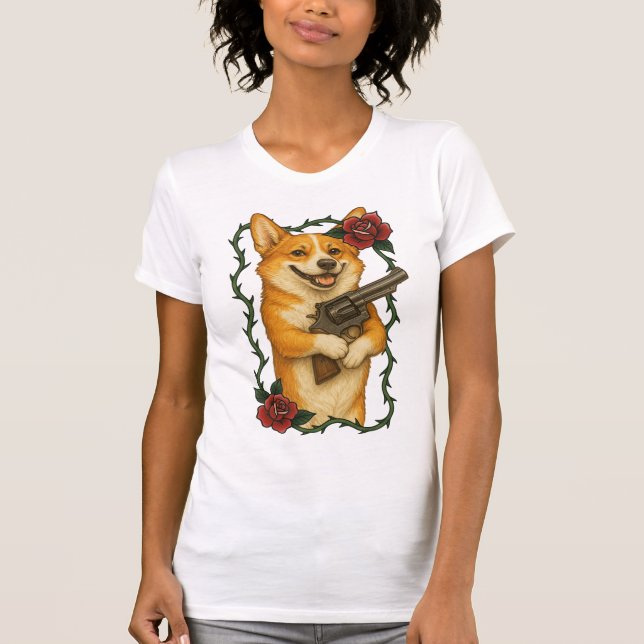 T-shirt Smiling Bandit Bloom (Devant)