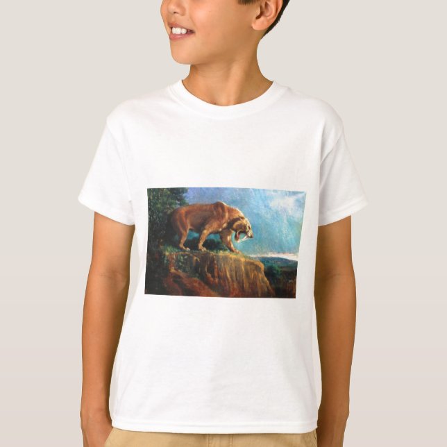 T-shirt smilodon (Devant)
