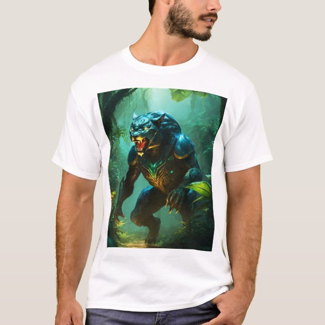 T-shirt Smilodon Tiger : (Devant)