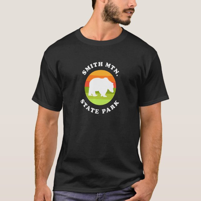 T-shirt Smith Mountain State Park Virginia Bear VA Souveni (Devant)