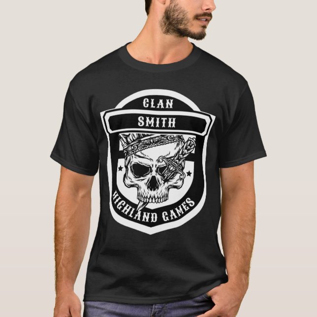 T-shirt Smith Scottish Clan Games (Devant)