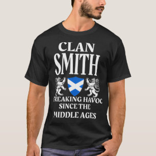 T-shirt Smith Scottish Clan Scotland Nom de famille