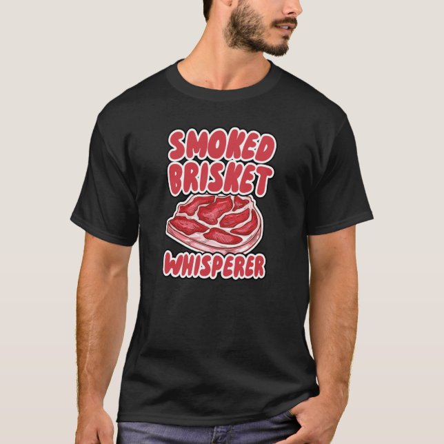 T-shirt Smoked Brisket Whisperer (Devant)