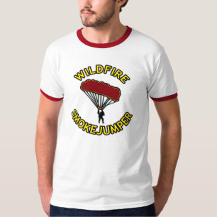 T-shirt Smokejumper du feu de forêt
