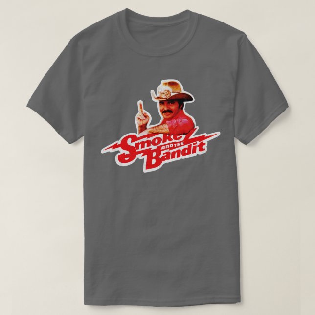 T-shirt Smokey Et Bandit Burt Reynolds Drôle Design (Design devant)